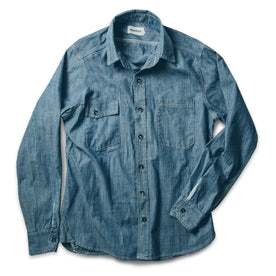 The Utility Shirt in Sea Washed Chambray: Alternate Image 2