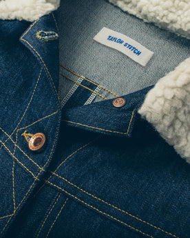The Pacific Jacket in Sea Washed Selvage Denim: Alternate Image 6, Outerwear by Taylor Stitch