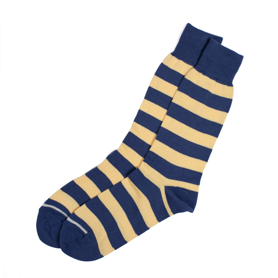 Anonymous Ism Double Stripe Royal & Maize: Featured Image, Accessories by Taylor Stitch