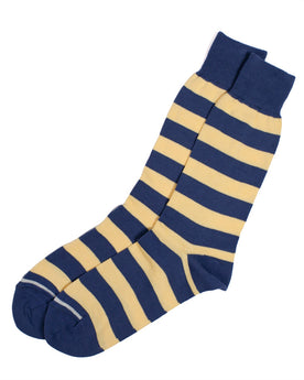 Anonymous Ism Double Stripe Royal & Maize, Accessories by Taylor Stitch