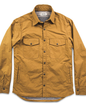 The Chore Jacket in Mustard Dry Wax Canvas: Featured Image, Outerwear by Taylor Stitch