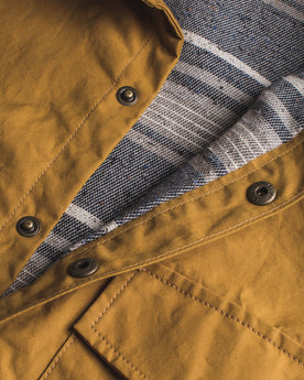 The Chore Jacket in Mustard Dry Wax Canvas: Alternate Image 7, Outerwear by Taylor Stitch
