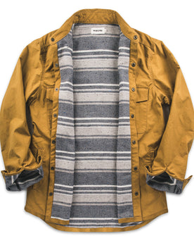 The Chore Jacket in Mustard Dry Wax Canvas: Alternate Image 2, Outerwear by Taylor Stitch
