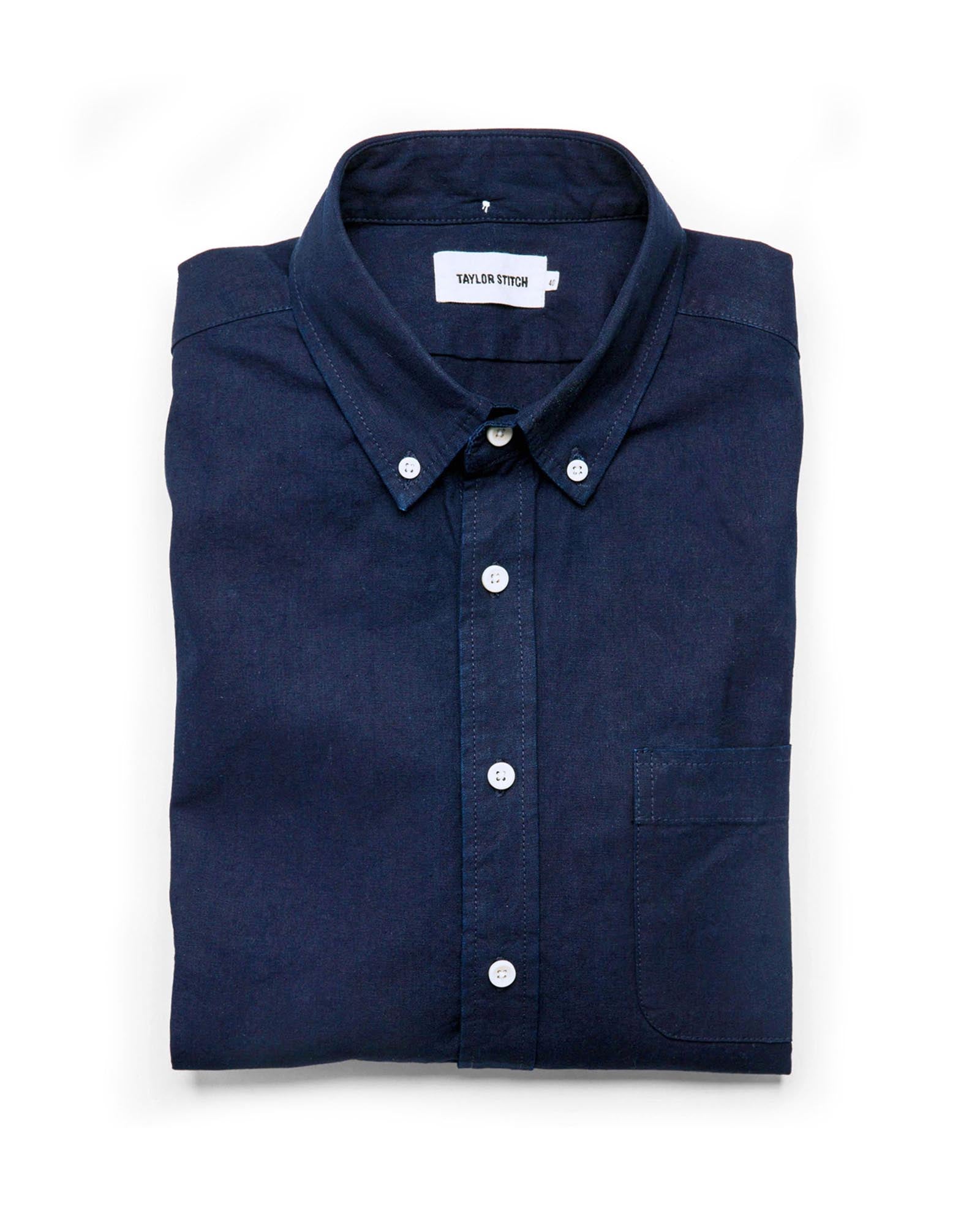 The Jack in Indigo Oxford: Featured Image, Wovens by Taylor Stitch