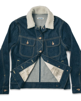 The Pacific Jacket in Sea Washed Selvage Denim: Alternate Image 7, Outerwear by Taylor Stitch