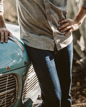 The Slim Jean in 3 Month Rinse Selvage: Alternate Image 2, Denim by Taylor Stitch