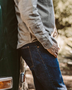 The Slim Jean in 3 Month Rinse Selvage: Alternate Image 3, Denim by Taylor Stitch