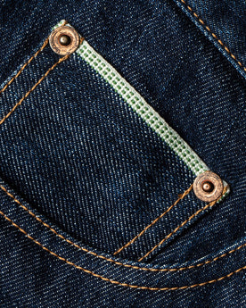The Slim Jean in 3 Month Rinse Selvage: Alternate Image 6, Denim by Taylor Stitch
