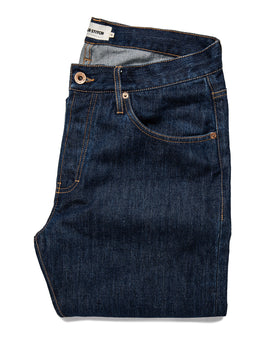 The Slim Jean in 3 Month Rinse Selvage: Featured Image, Denim by Taylor Stitch