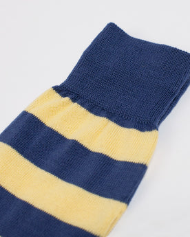 Anonymous Ism Double Stripe Royal & Maize, Accessories by Taylor Stitch