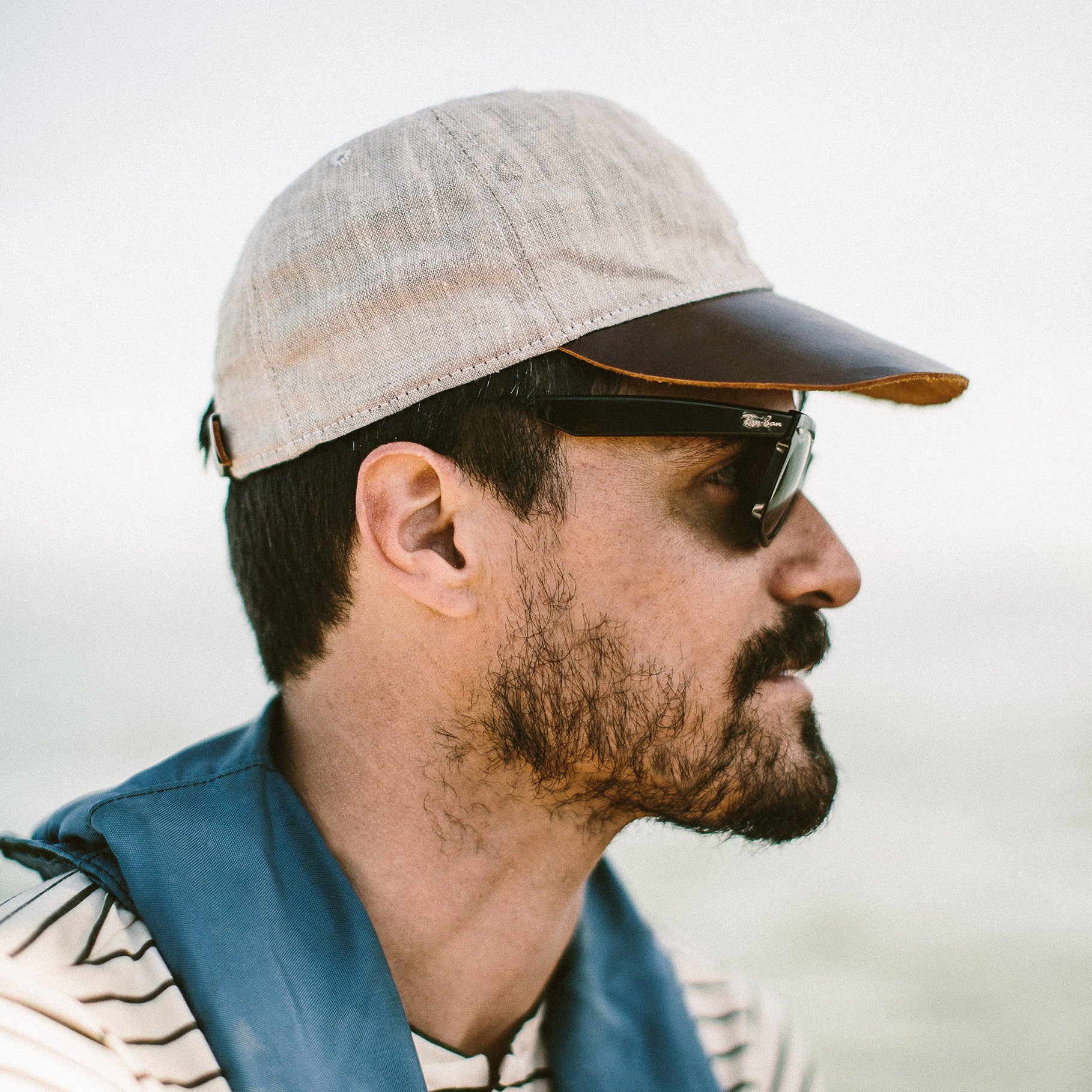 The Sun Cap in Natural Linen: Alternate Image 1, Accessories by Taylor Stitch