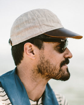 The Sun Cap in Natural Linen: Alternate Image 1, Accessories by Taylor Stitch
