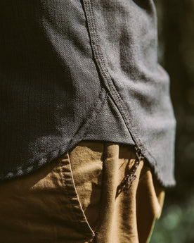 The Utility Shirt in Moss Merino 4S Herringbone: Alternate Image 4, Wovens by Taylor Stitch