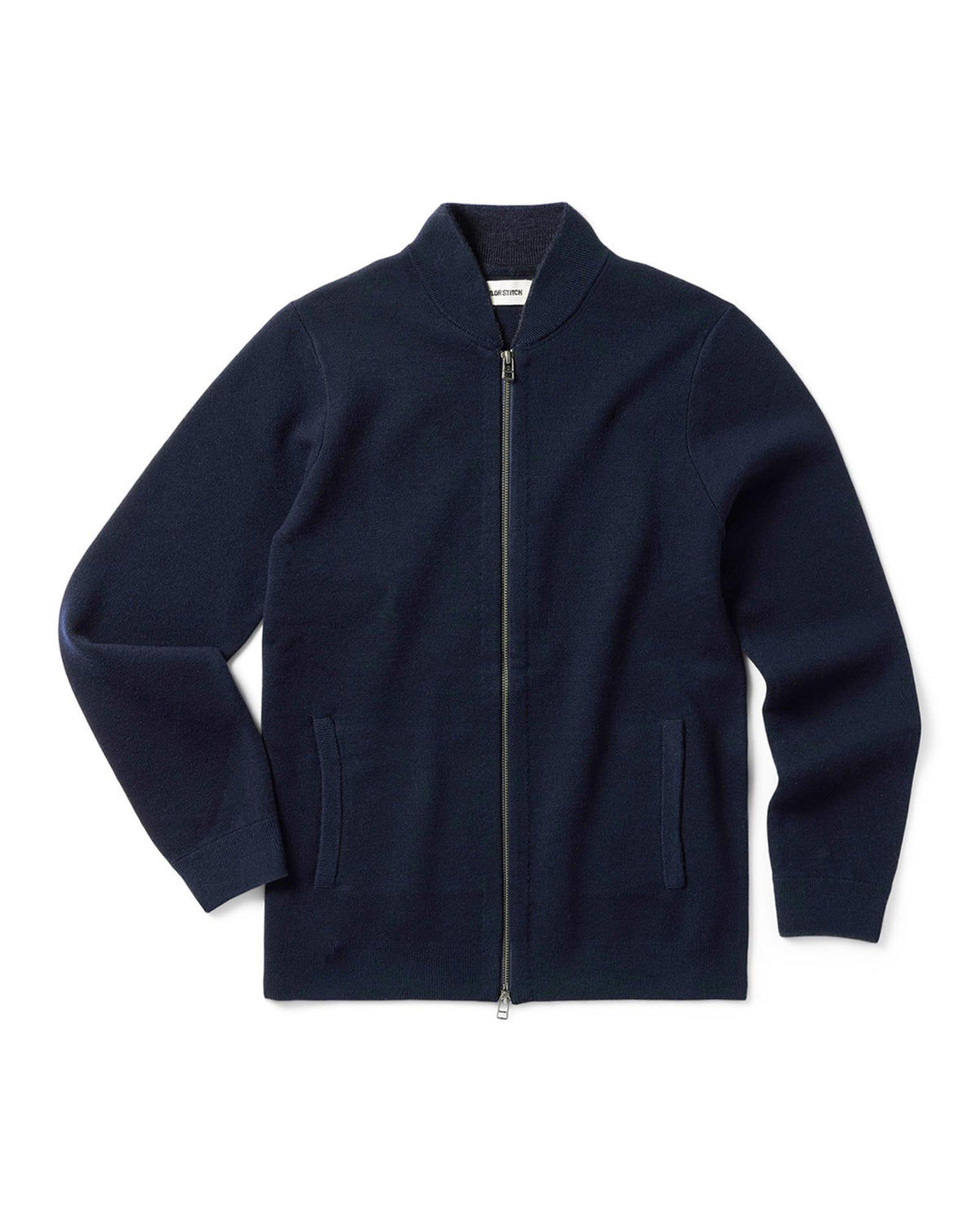 The Portola Bomber in Midnight Merino