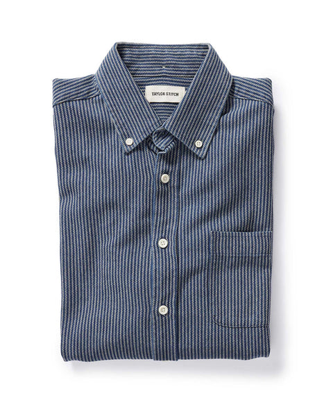 The Jack Button Down Shirt in Roped Indigo | Taylor Stitch The Jack Button Down Shirt in Roped Indigo | Taylor Stitch