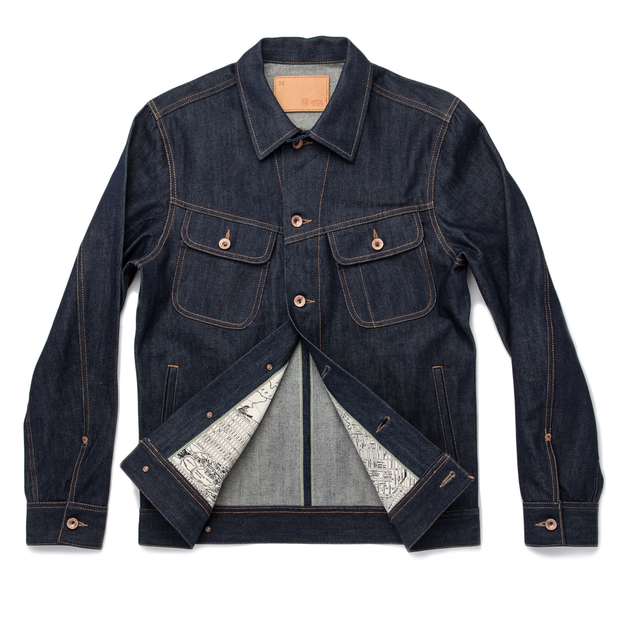 The Long Haul Jacket in Organic '68 Selvage: Alternate Image 10, Outerwear by Taylor Stitch