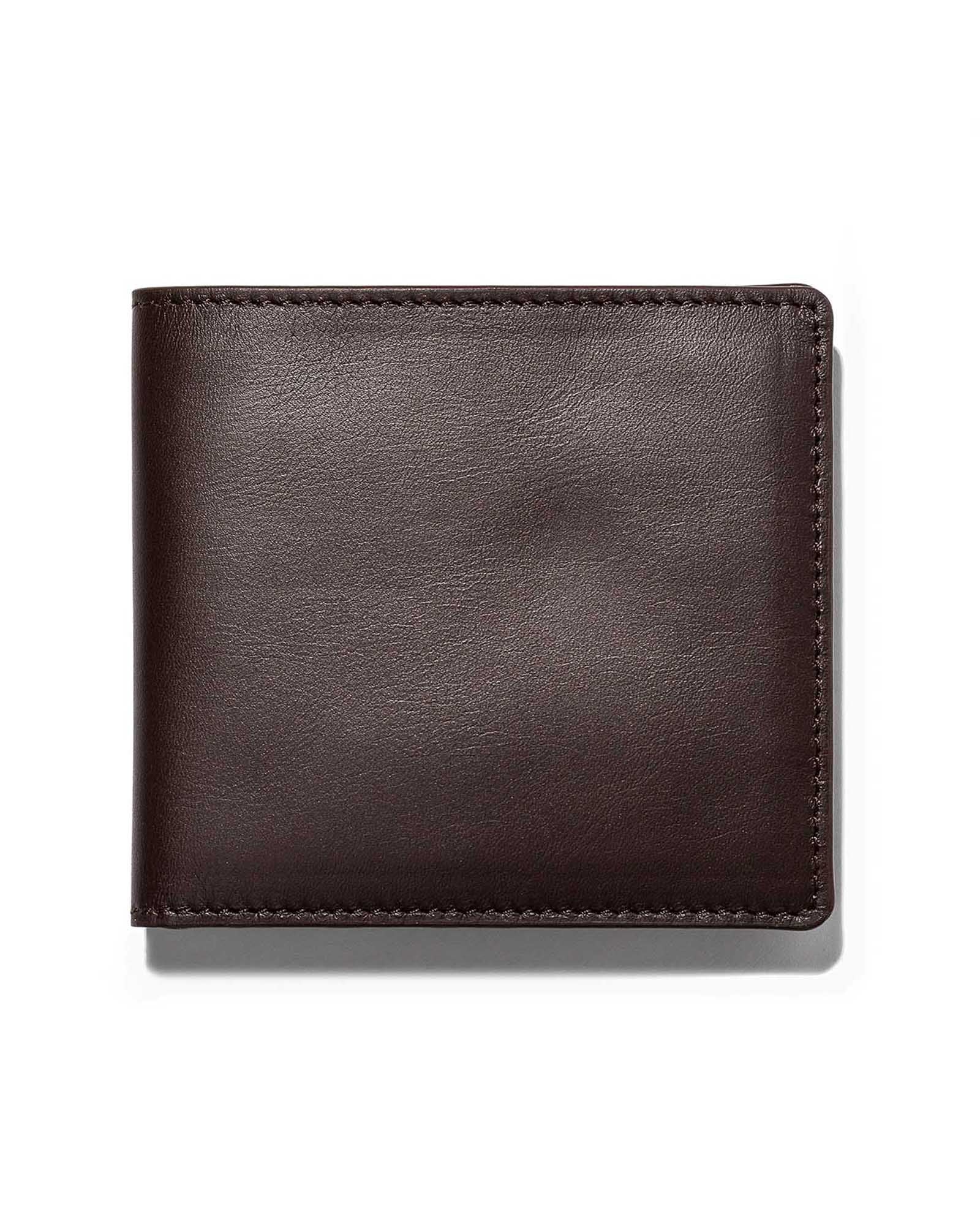 The Minimalist Billfold Wallet in Brown: Featured Image, Accessories by Taylor Stitch