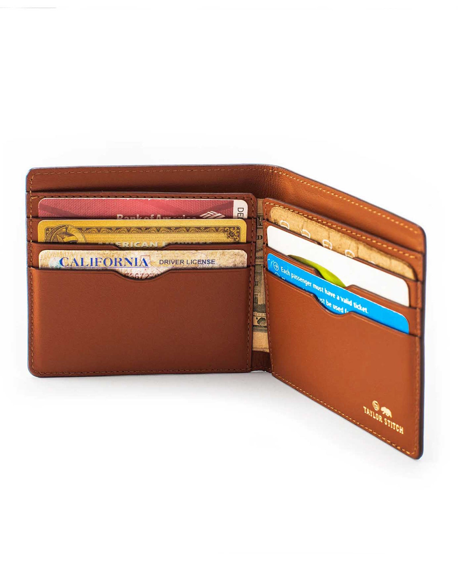 The Minimalist Billfold Wallet in Brown: Alternate Image 4, Accessories by Taylor Stitch