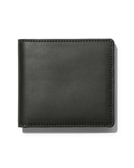 flatlay of The Minimalist Billfold Wallet in Black, Accessories by Taylor Stitch