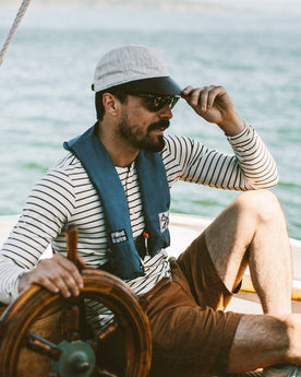 The Sun Cap in Natural Linen: Alternate Image 3, Accessories by Taylor Stitch