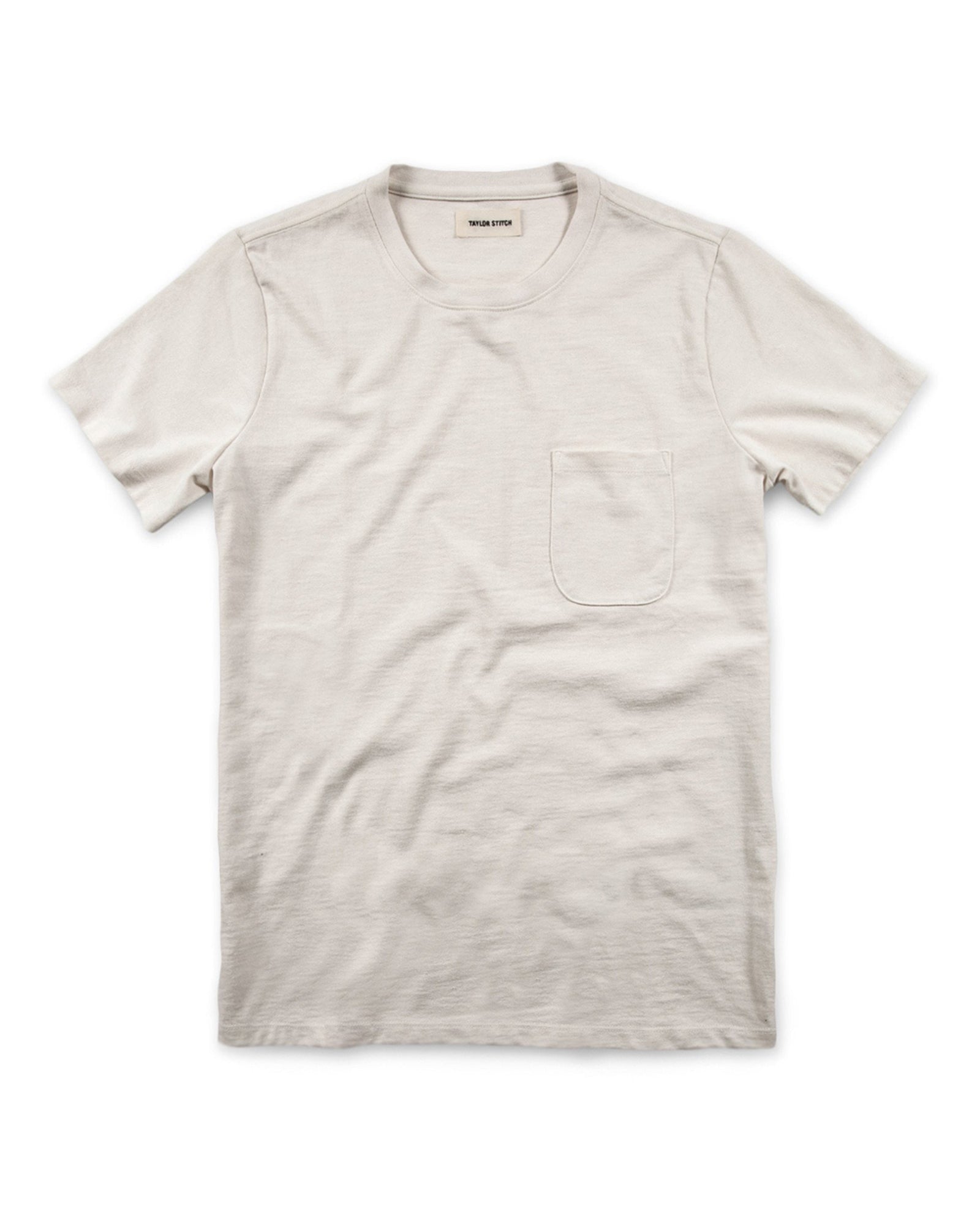 The Heavy Bag Tee in Natural: Featured Image, Knits by Taylor Stitch