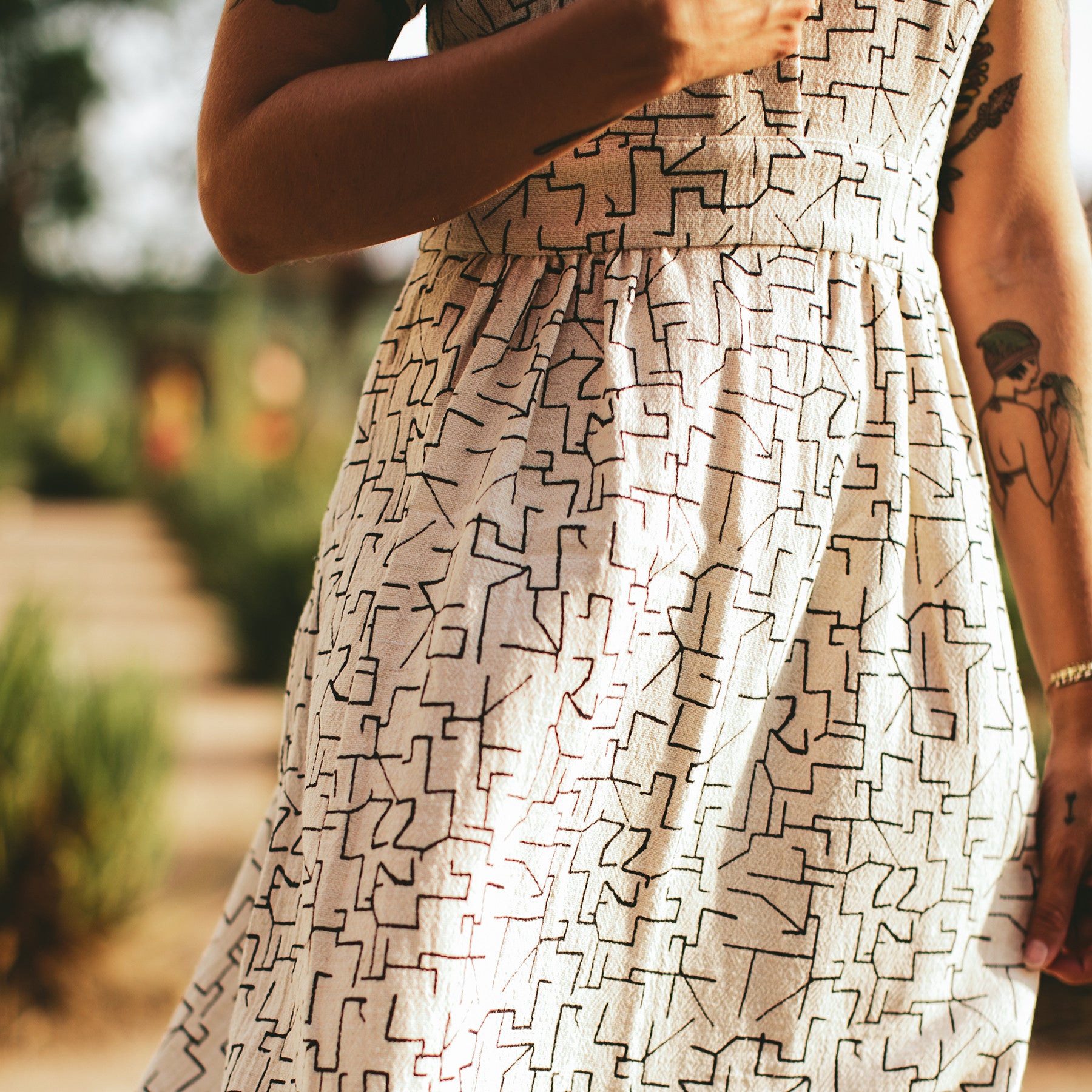 The Emma Dress in Maze Print: Alternate Image 3, Dresses by Taylor Stitch