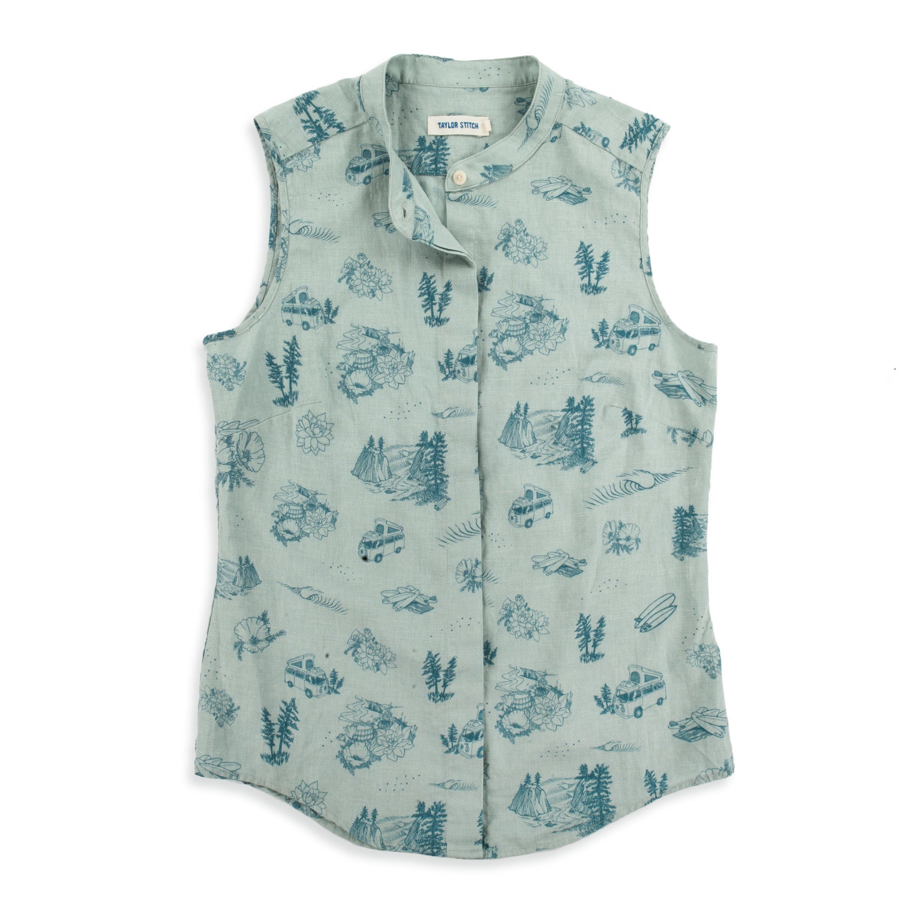 The Dillon in California Aloha Print: Featured Image, Wovens by Taylor Stitch