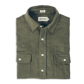 The Yosemite Shirt in Olive Drab: Featured Image