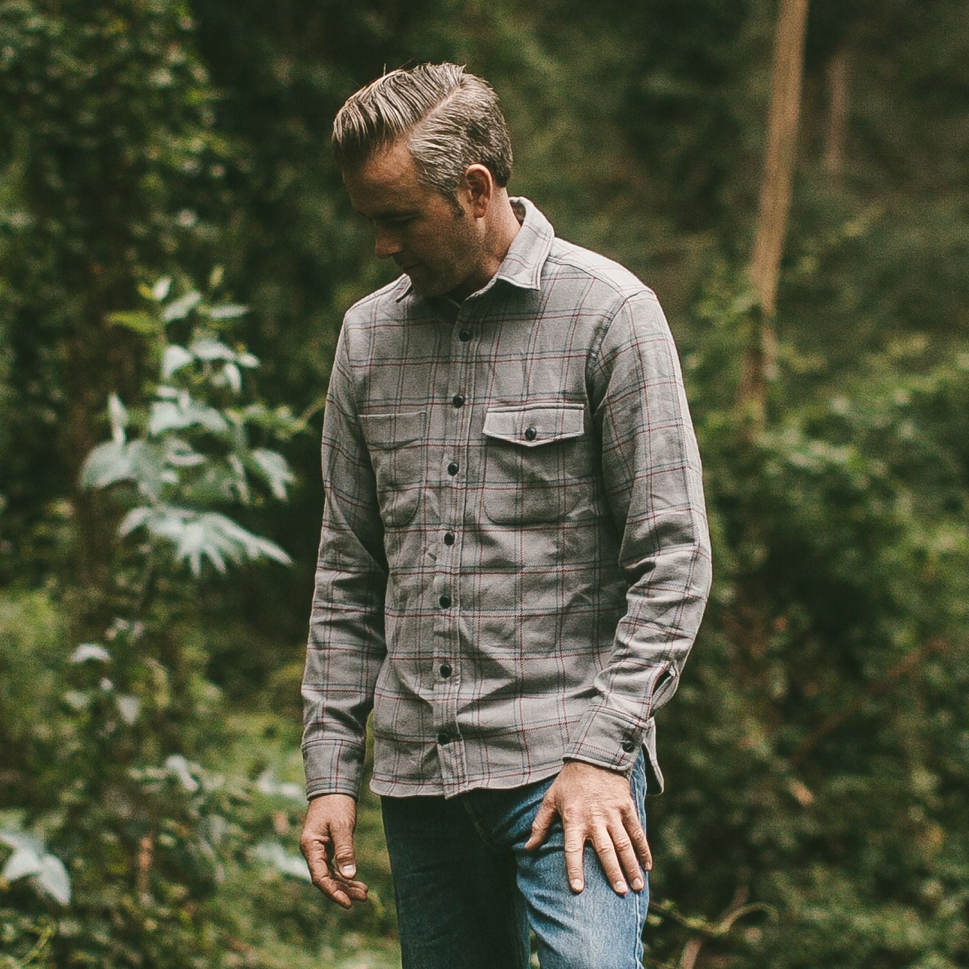 The Crater Shirt in Ash Plaid: Alternate Image 3, Wovens by Taylor Stitch