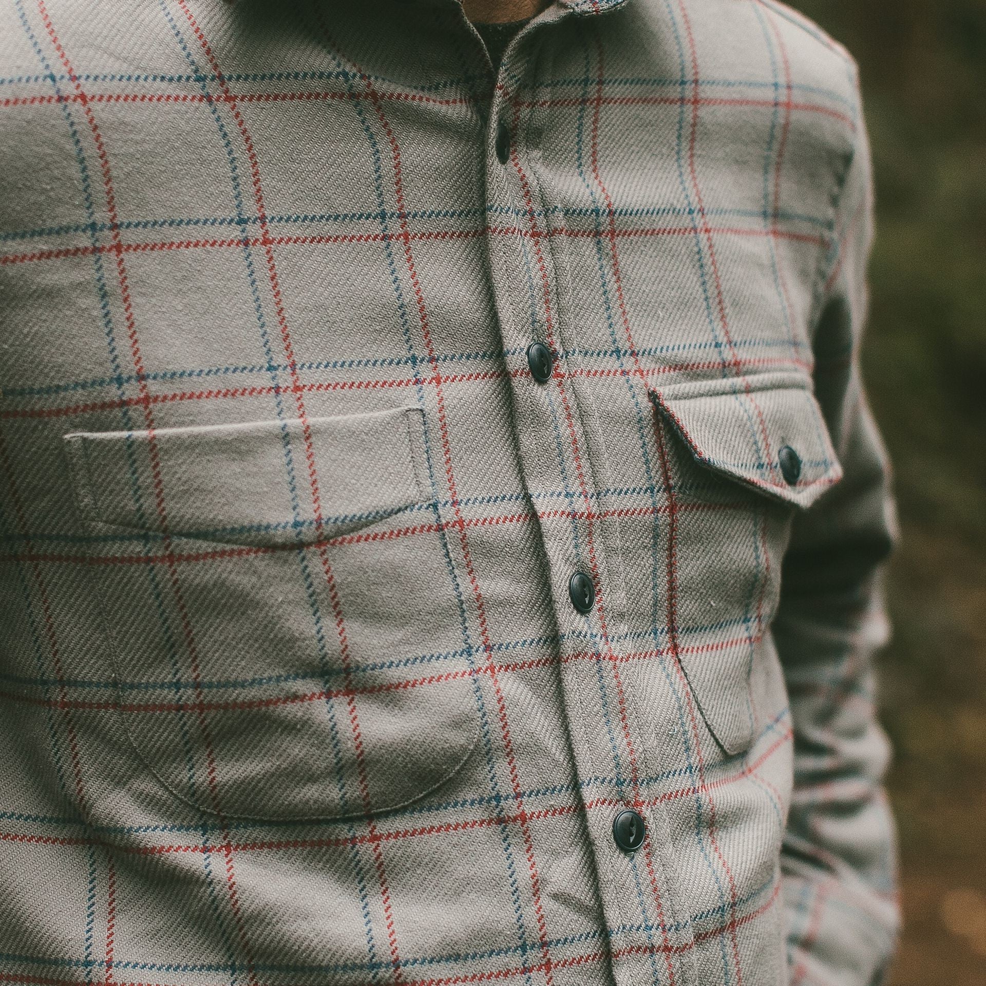 The Crater Shirt in Ash Plaid: Alternate Image 5, Wovens by Taylor Stitch