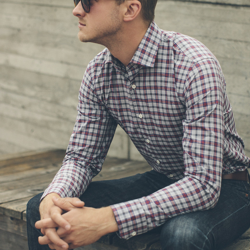 The Hyde in Ash Washed Poplin: Alternate Image 2, Wovens by Taylor Stitch