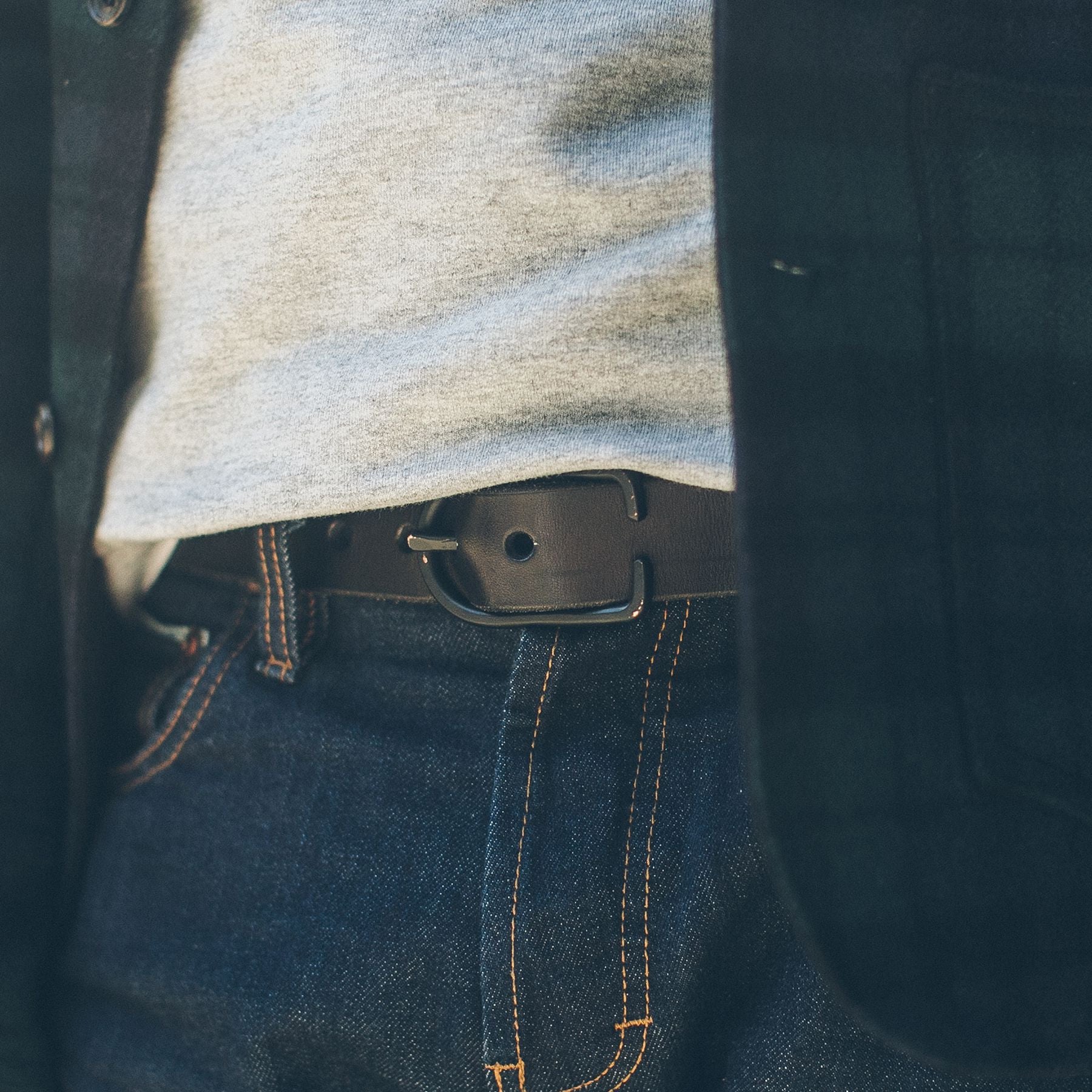 The Cause & Effect Belt in Black: Alternate Image 2, Accessories by Taylor Stitch