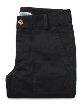 The Cavallo Pant in Black: Featured Image, Bottoms by Taylor Stitch