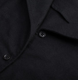 The Juniper Dress in Black Brushed Cotton: Alternate Image 5