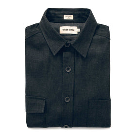 The Utility Shirt in Yoshiwa Black Selvage - featured image