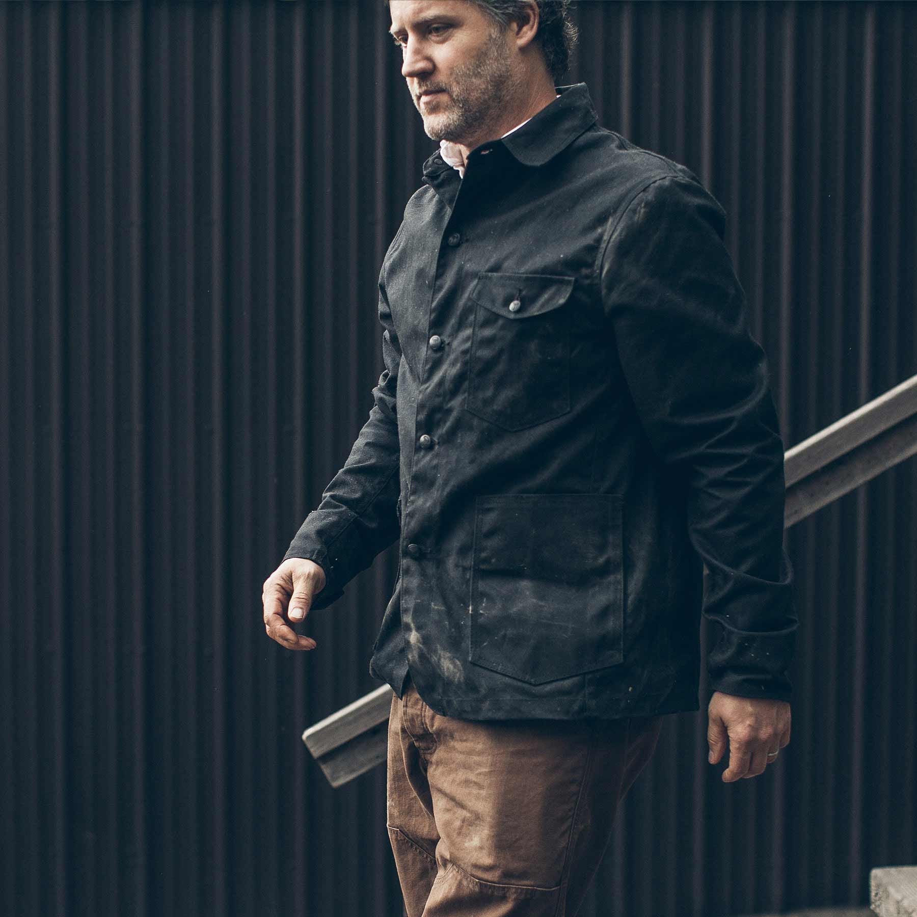 The Project Jacket in Black: Alternate Image 1, Outerwear by Taylor Stitch