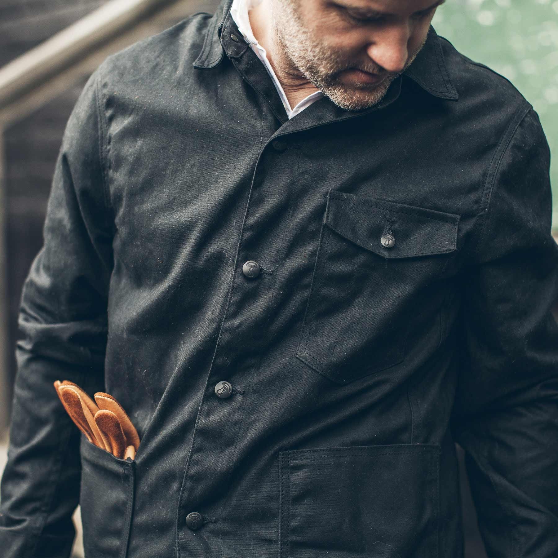 The Project Jacket in Black: Alternate Image 2, Outerwear by Taylor Stitch
