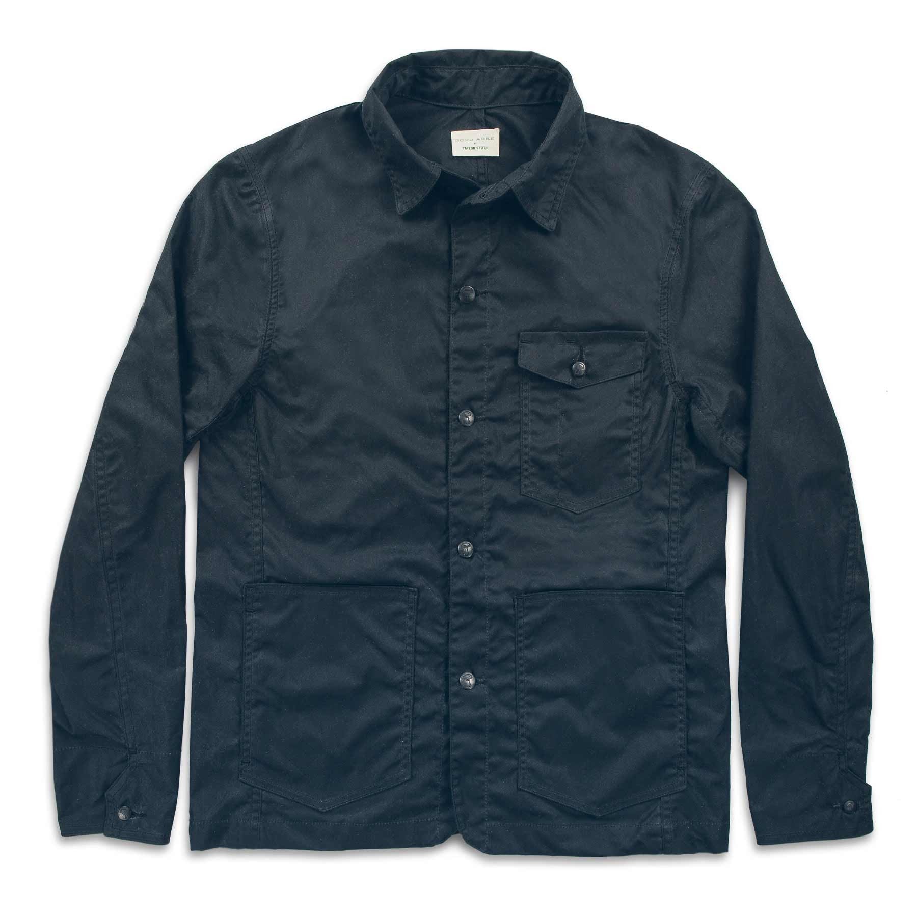 The Project Jacket in Black: Featured Image, Outerwear by Taylor Stitch