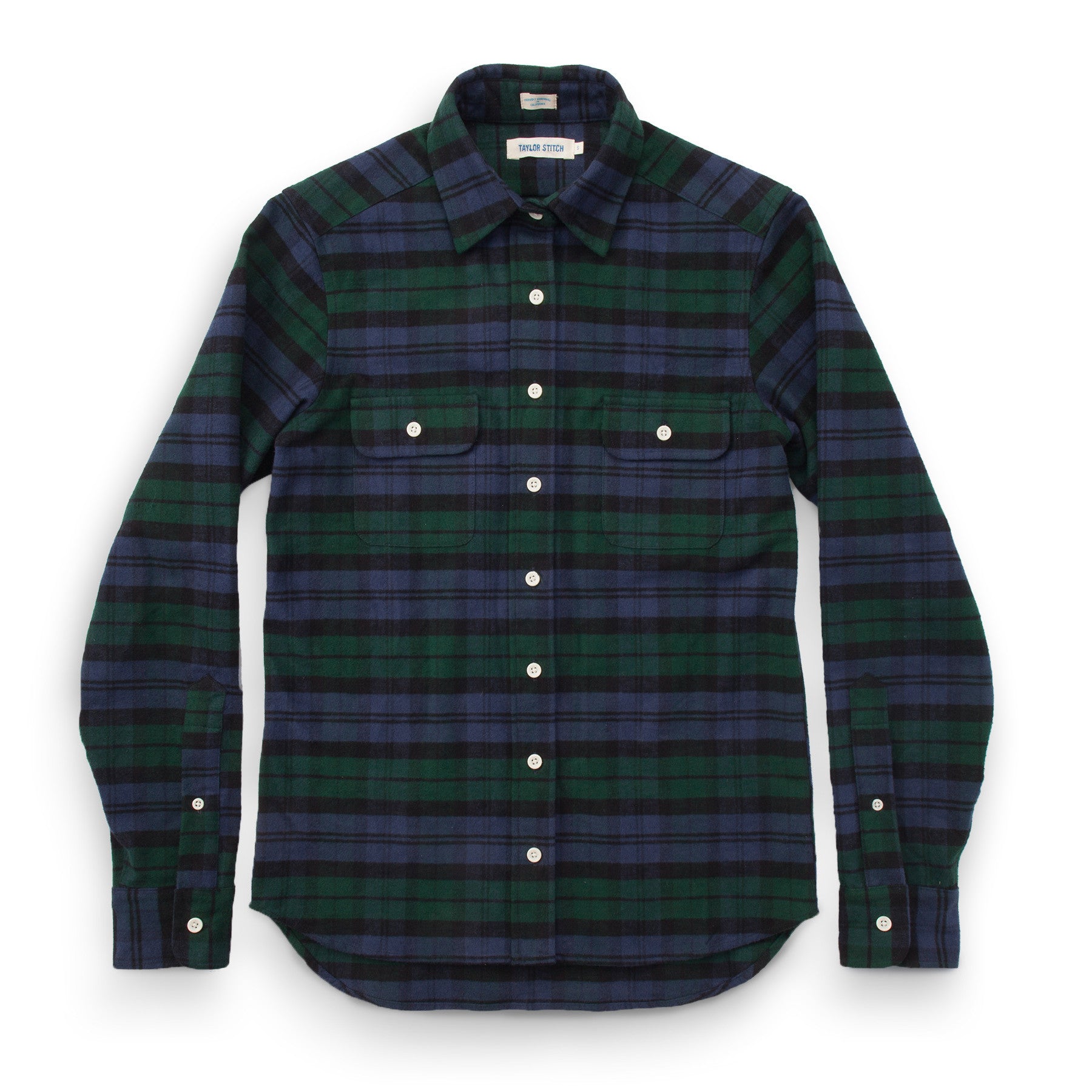 The Sierra Shirt in Blackwatch Plaid: Featured Image, Wovens by Taylor Stitch