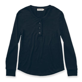 The Peyton Henley in Noir Merino: Featured Image