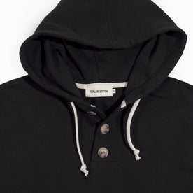 The Charcoal 3 Button Hooded Sweatshirt: Alternate Image 5