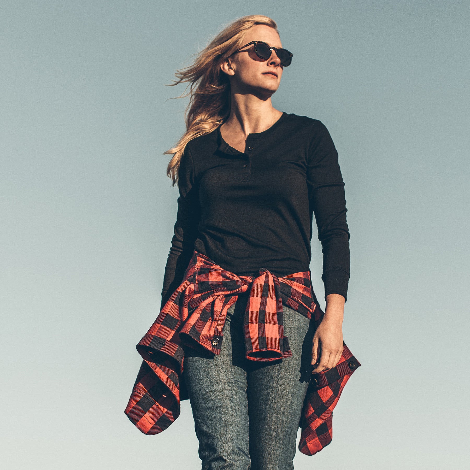 The Peyton Henley in Noir Merino: Alternate Image 1, Basics by Taylor Stitch