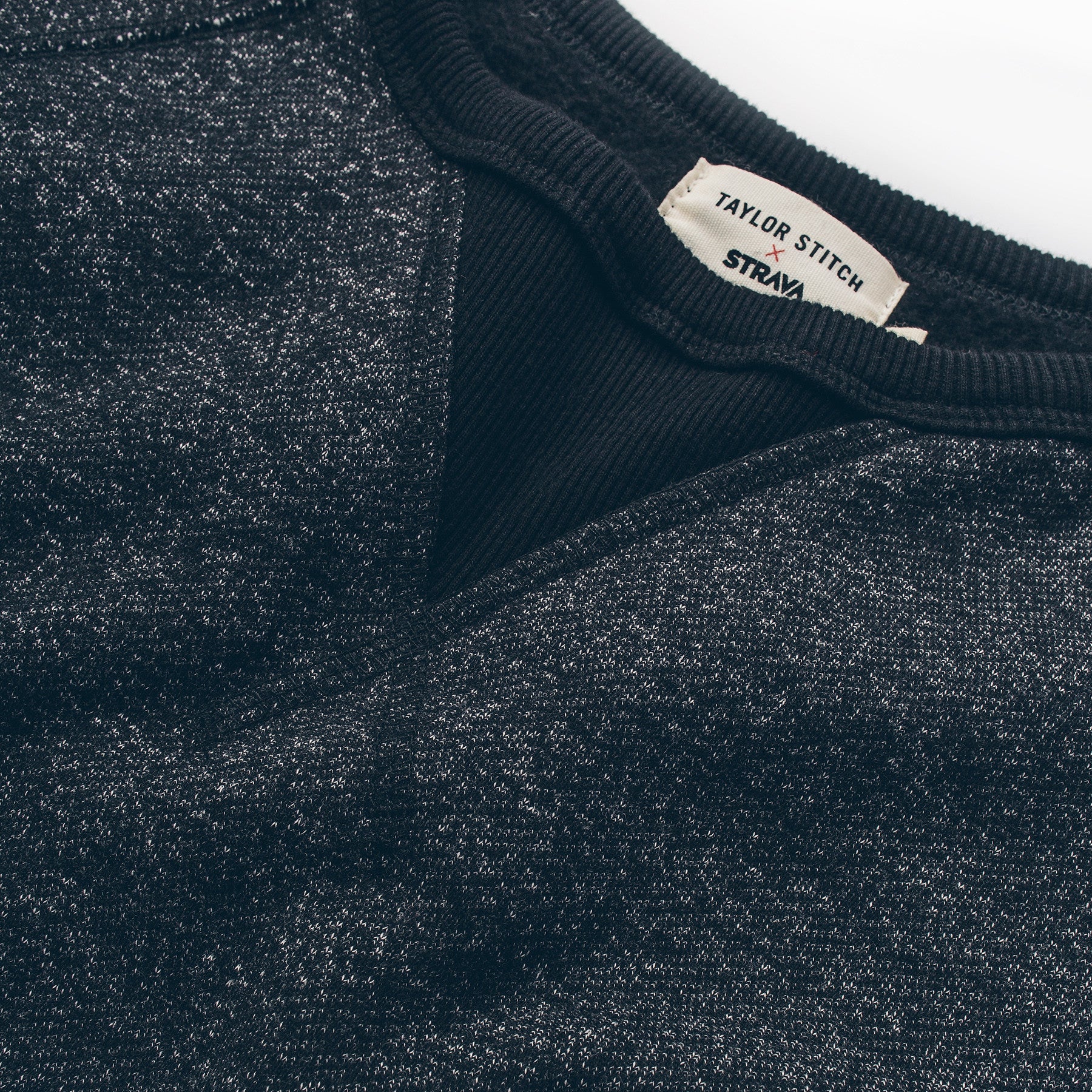The Crew in Charcoal Fleck Fleece: Alternate Image 1, Mens by Taylor Stitch
