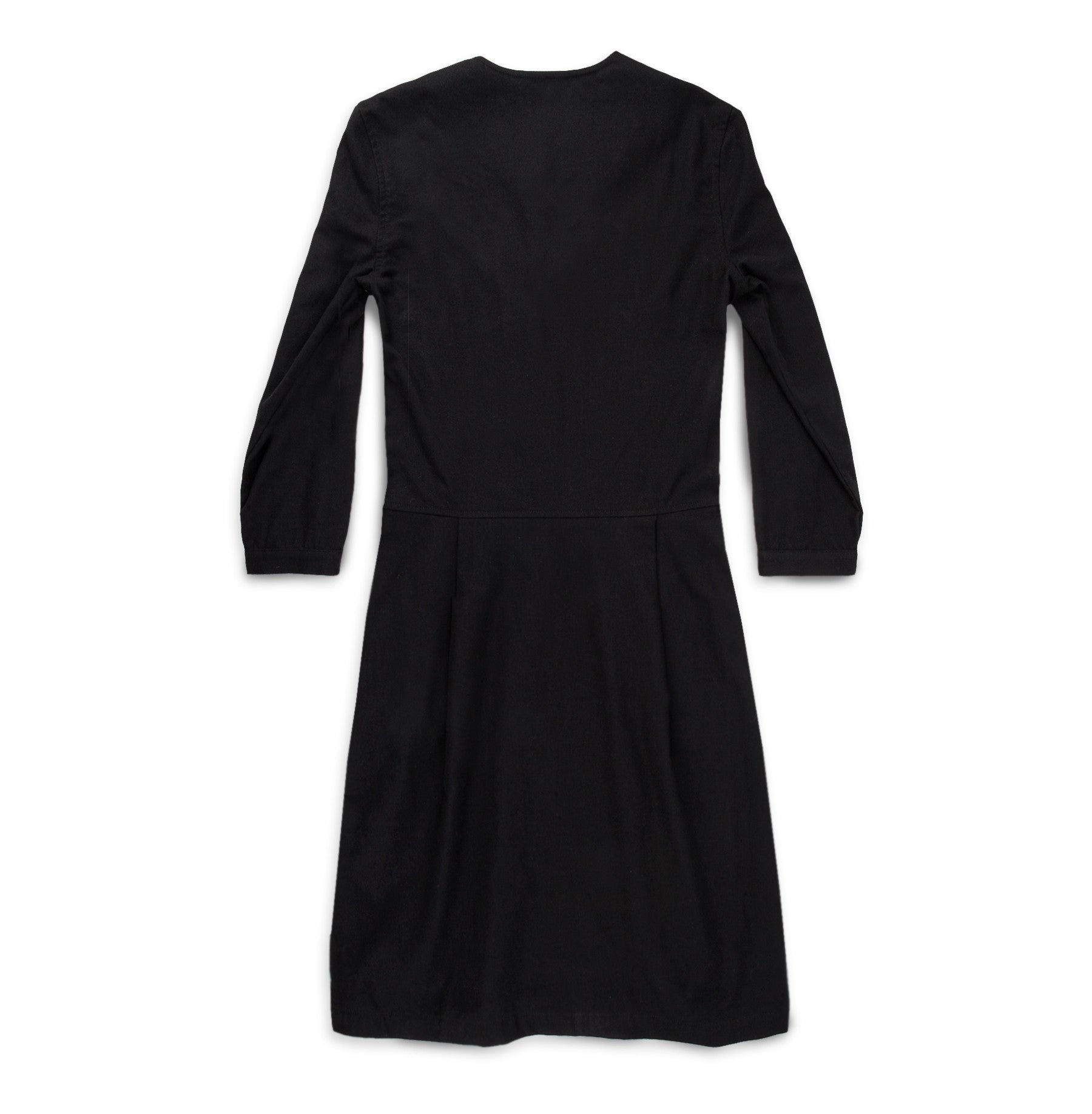 The Juniper Dress in Black Brushed Cotton: Alternate Image 6, Dresses by Taylor Stitch