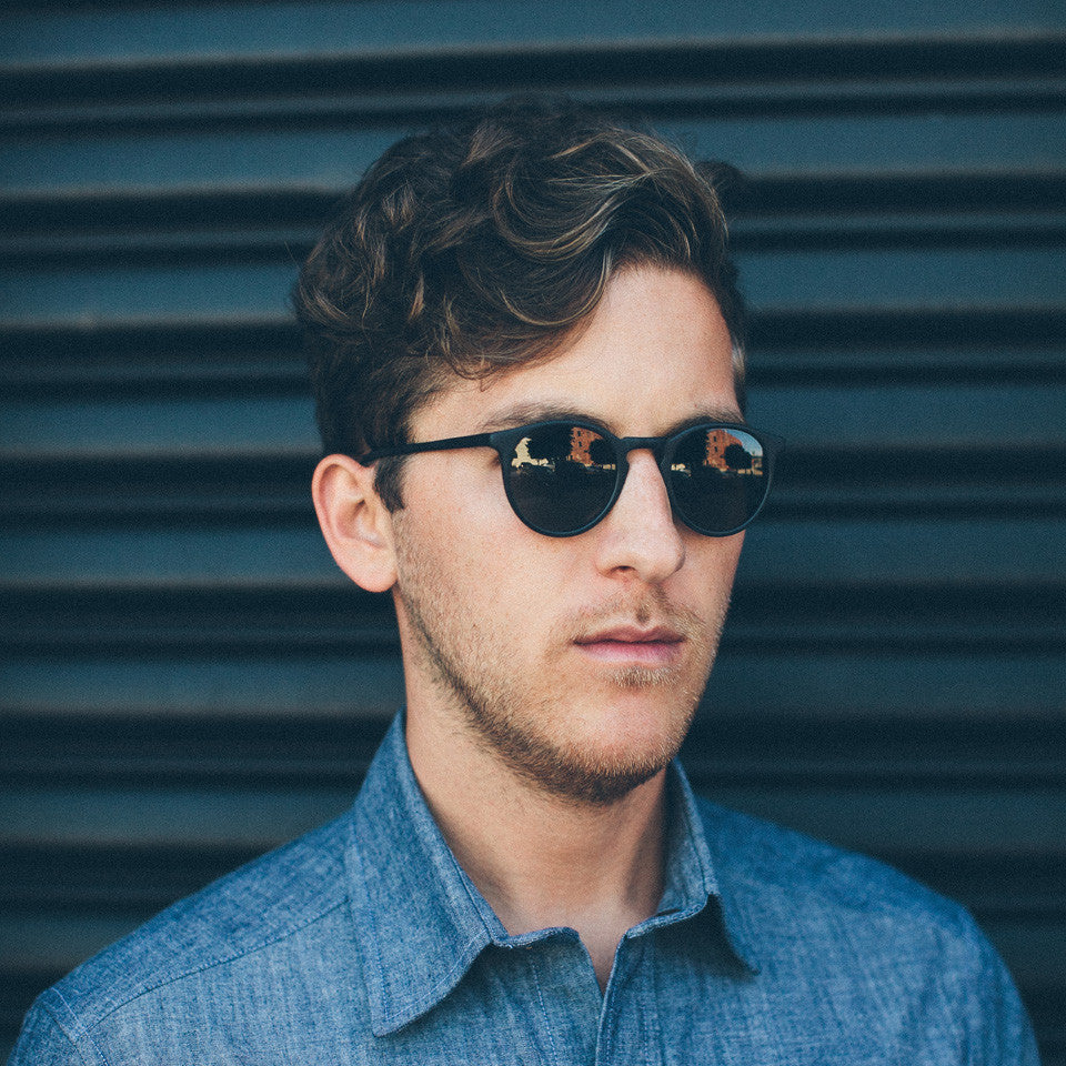 The Scout - Matte Black Sunglasses: Alternate Image 1, Accessories by Taylor Stitch