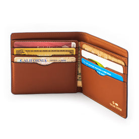 The Minimalist Billfold Wallet in Brown: Alternate Image 4