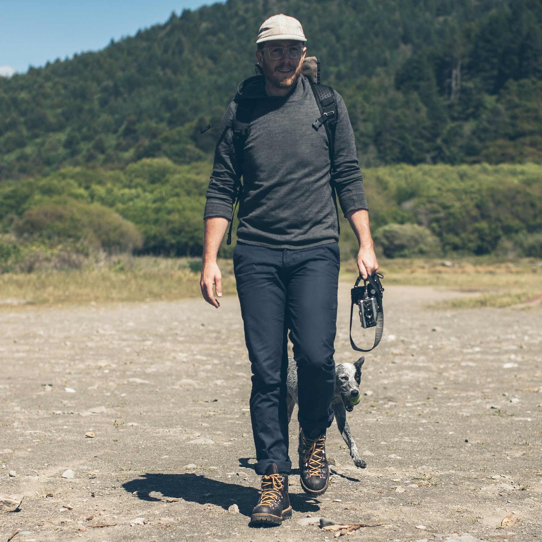 The Travel Chino in Navy: Alternate Image 1, Pants by Taylor Stitch