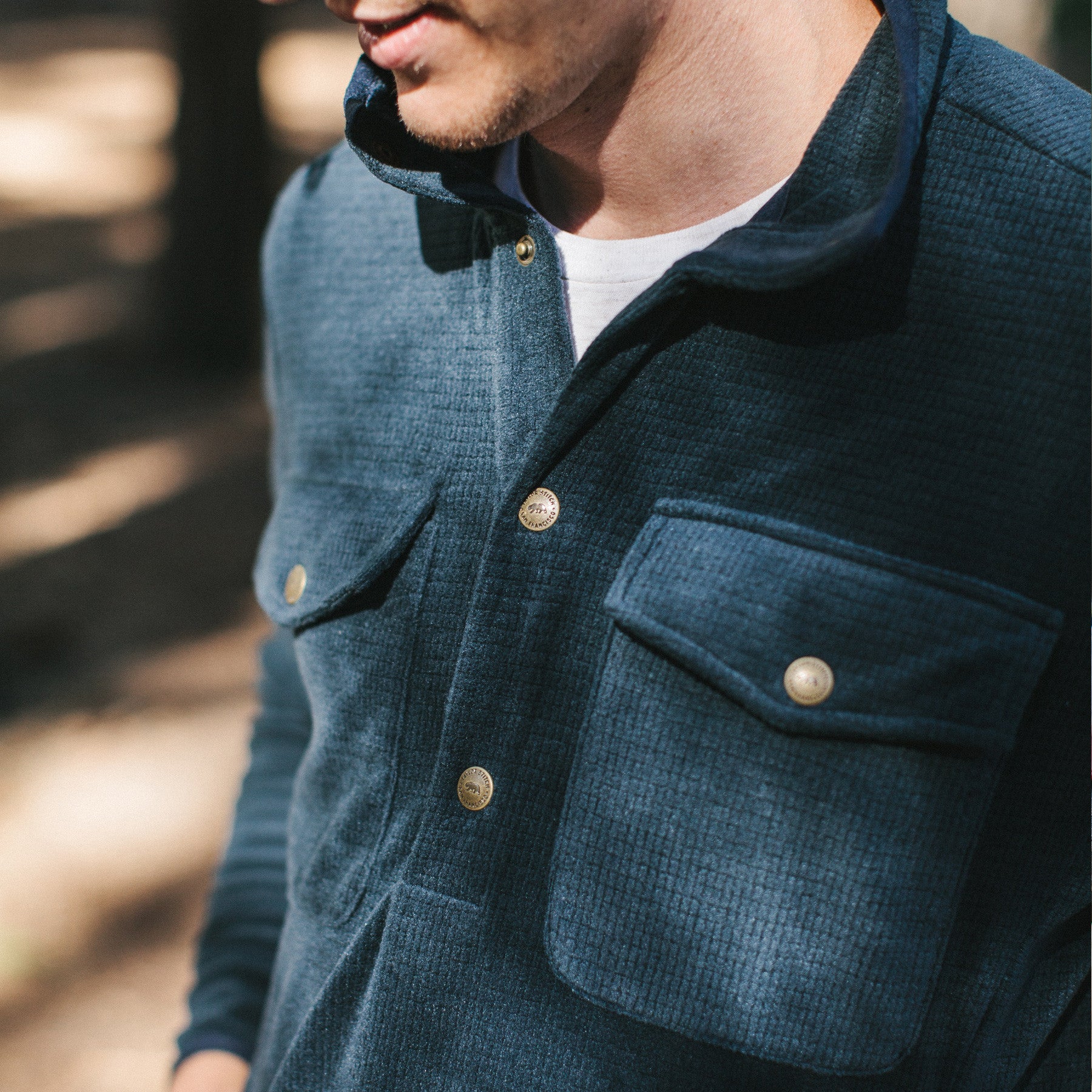 The Pack Pullover in Midnight Polartec Fleece: Alternate Image 2, Outerwear by Taylor Stitch