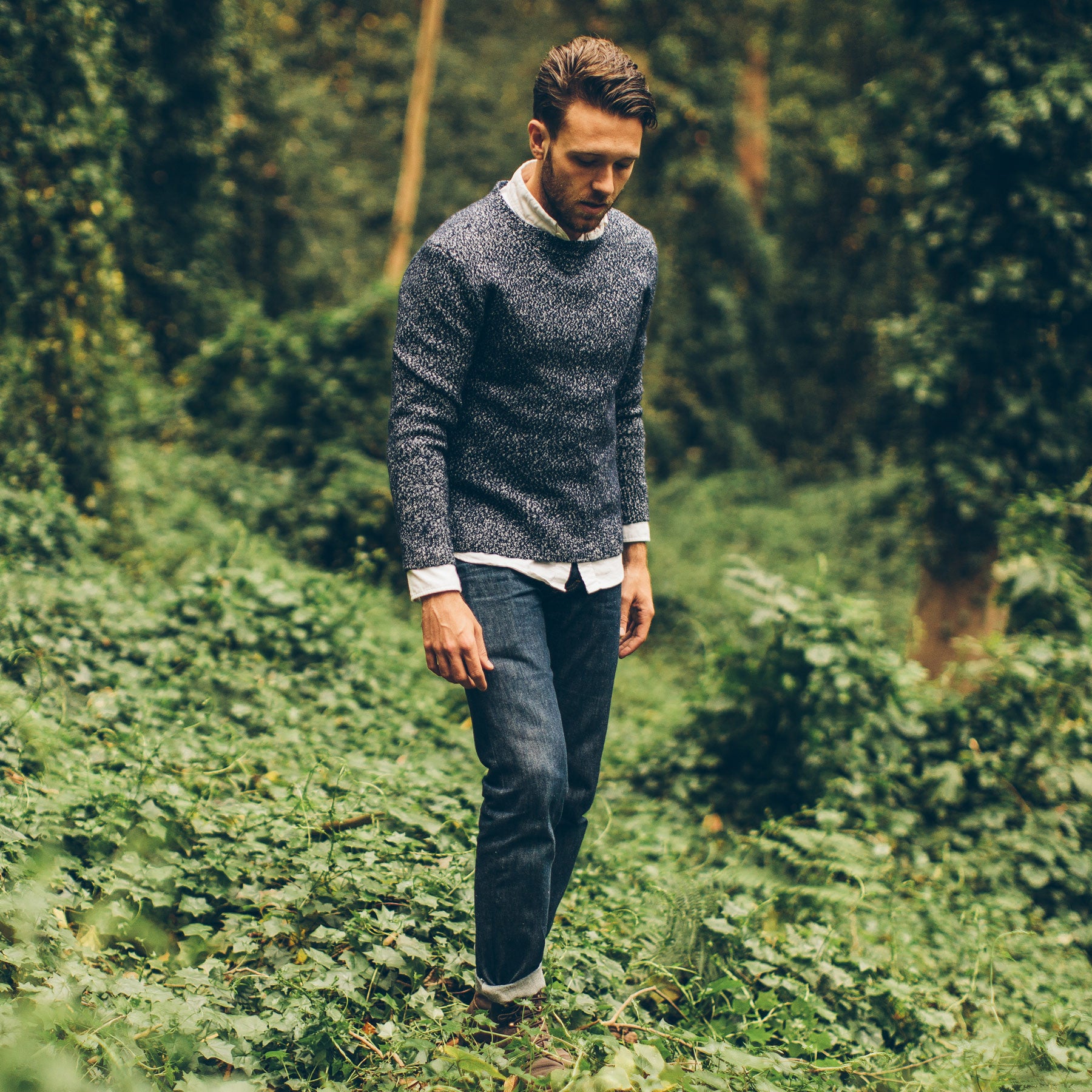 The Summit Sweater in Navy: Alternate Image 3, Knits by Taylor Stitch