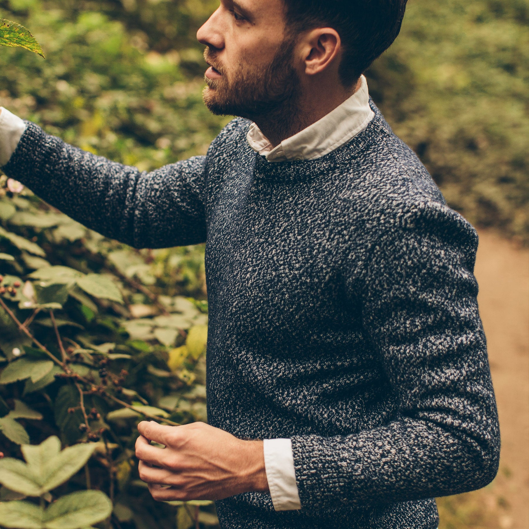 The Summit Sweater in Navy: Alternate Image 1, Knits by Taylor Stitch